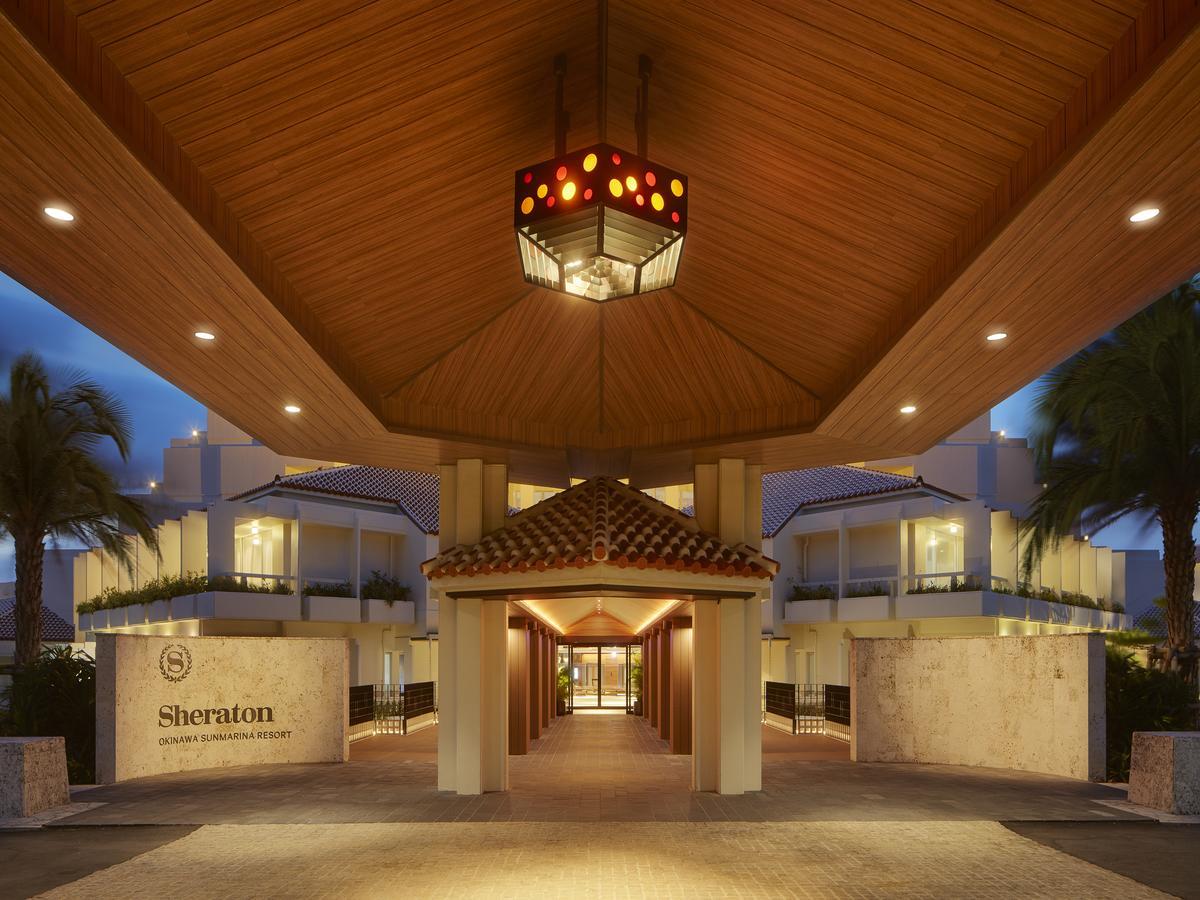 Sheraton Okinawa Sunmarina Resort Onna Ngoại thất bức ảnh