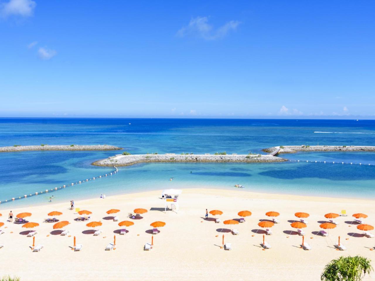 Sheraton Okinawa Sunmarina Resort Onna Ngoại thất bức ảnh