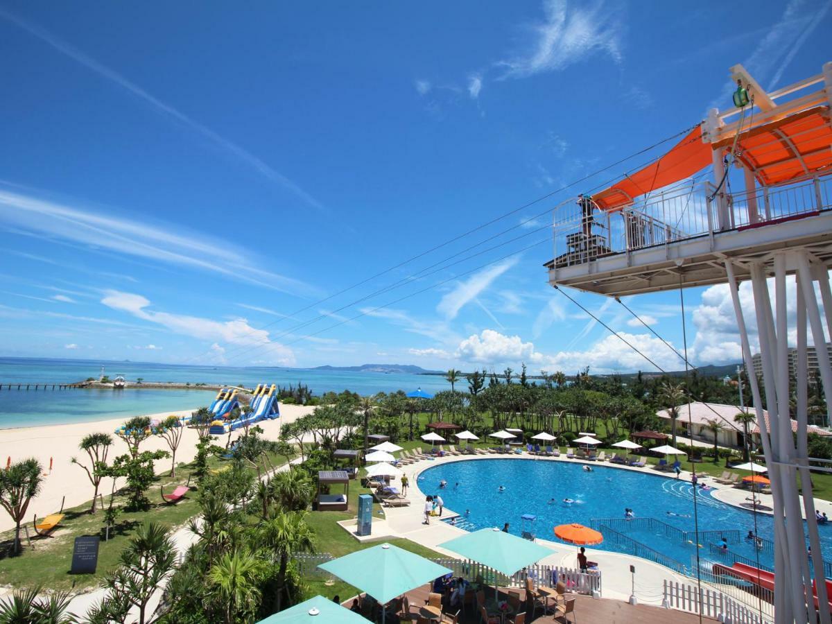 Sheraton Okinawa Sunmarina Resort Onna Ngoại thất bức ảnh